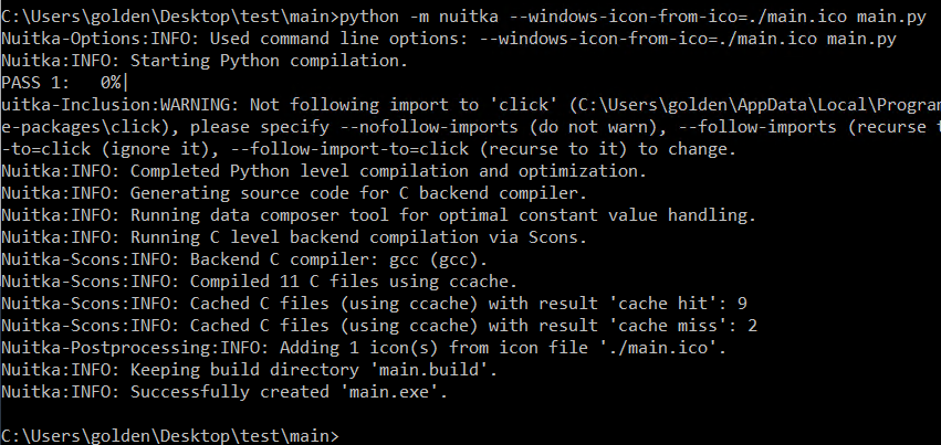 利用python nuitka自定义生成的.exe文件图标_python nuitka icon-CSDN博客