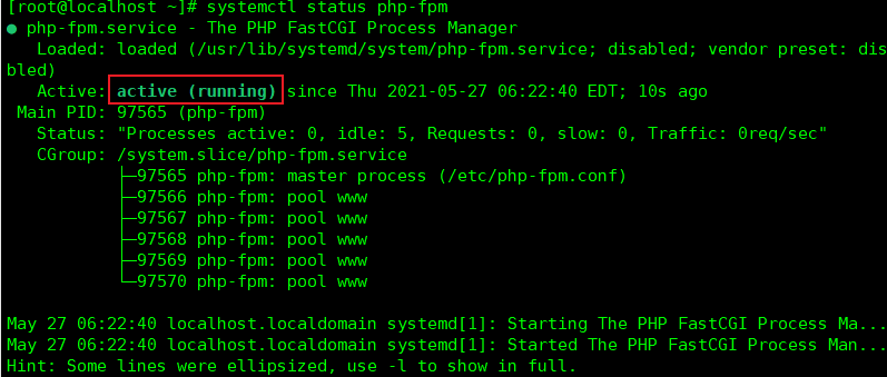Centos7 install php7.2 and configures in Nginx - Programmer Sought