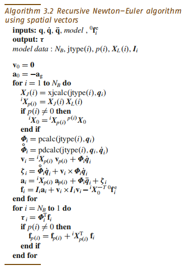 迭代牛顿-欧拉法——机器人动力学逆解_iterative newton–euler-CSDN博客
