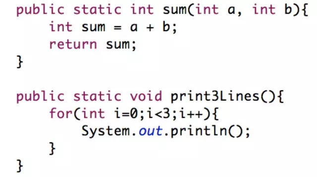 JAVA笔记（十一）-初识函数_java中sum函数-CSDN博客
