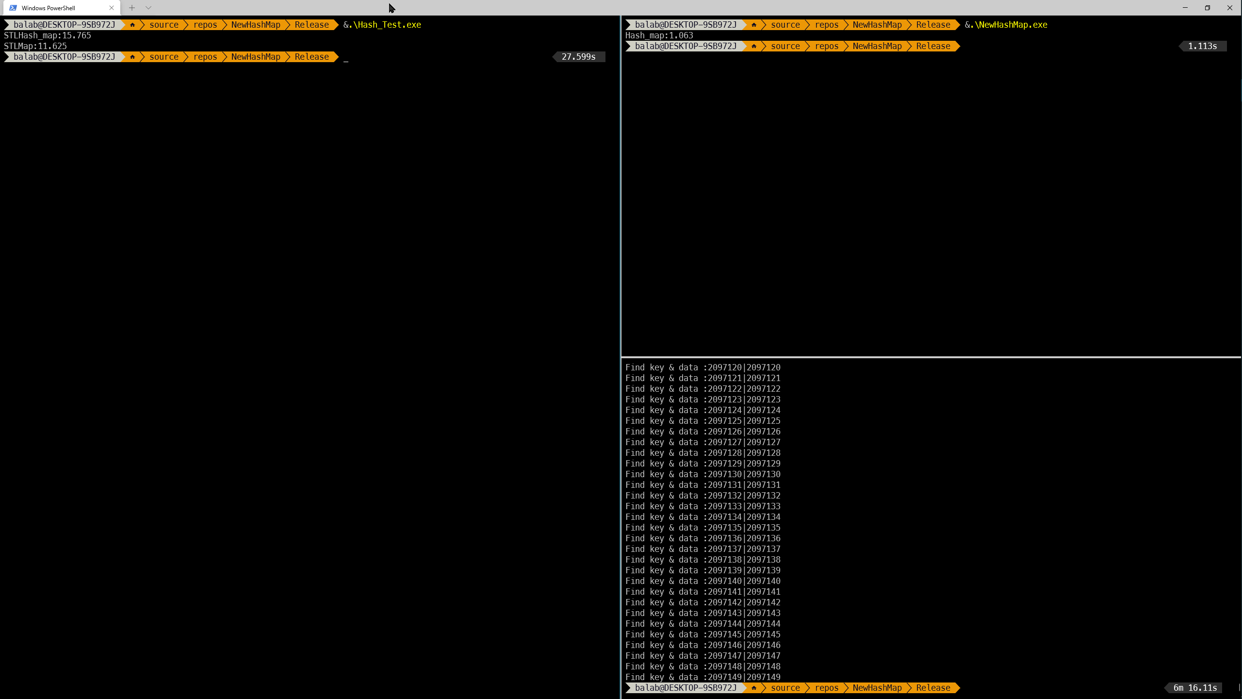 [灌水]比STL::mapSTL::unordered_map效率高十倍的自写Hash_map