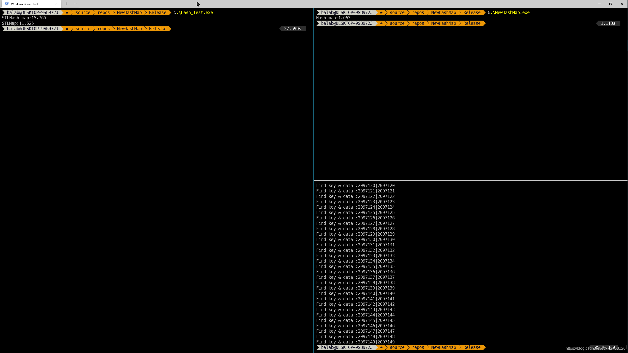 [灌水]比STL::mapSTL::unordered_map效率高十倍的自写Hash_map