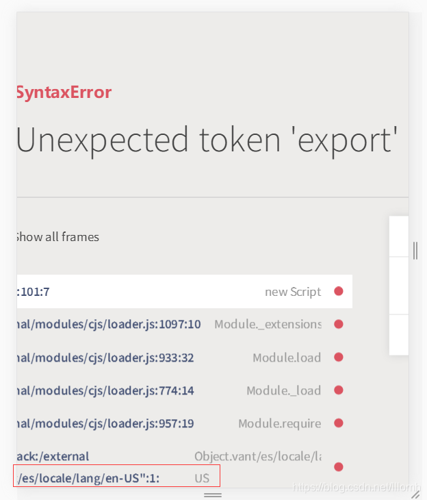 Nuxt.Js Unexpected Token 'Export'_Lllomh的博客-Csdn博客