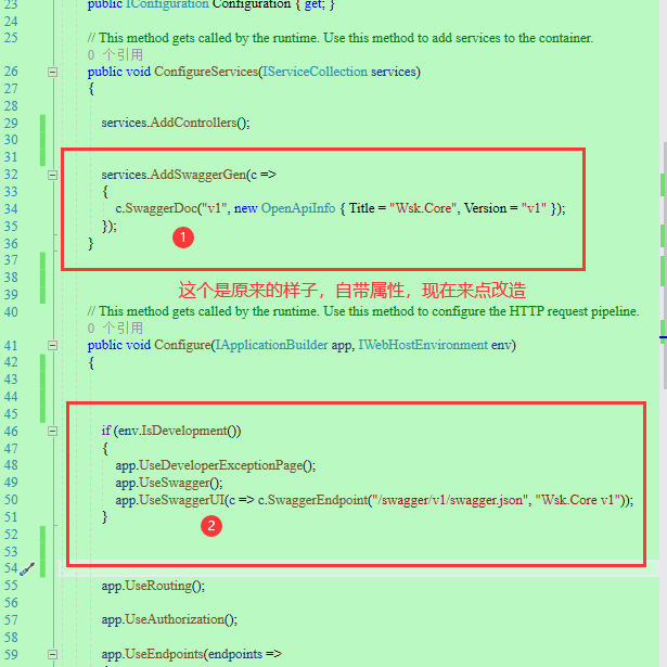 .net core webapi 为swagger添加文档注释