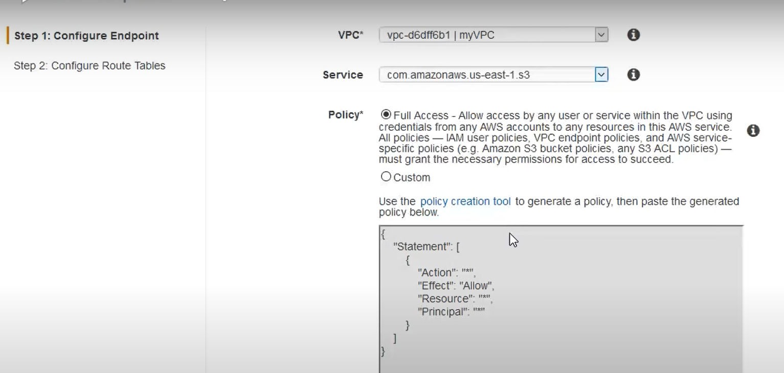 aws vpc endpoint apigateway_aws direct connect