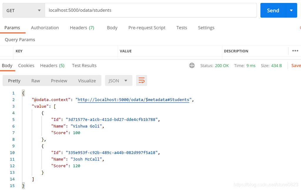 ASP.NET Core OData 入门_microsoft.aspnetcore.odata-CSDN博客