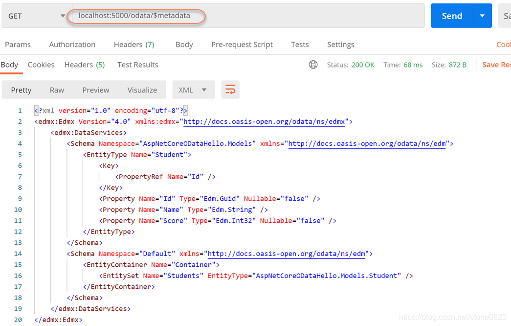 ASP.NET Core OData 入门_microsoft.aspnetcore.odata-CSDN博客
