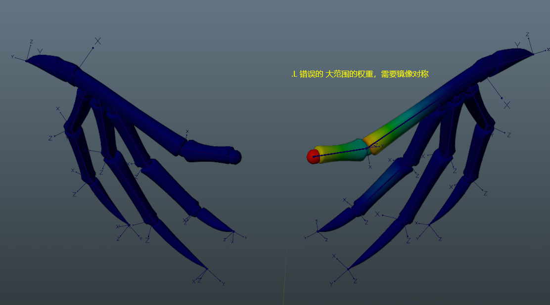 Blender 骨骼蒙皮权重基本设置 批量修改权重清零 权重的镜像对称 Sjy2333的博客 Csdn博客