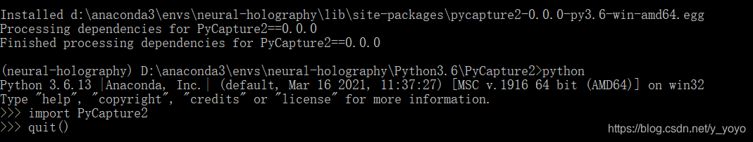 windows安装FlyCapture2的python3.6版SDK FlyPyCaptue2_pycapture-CSDN博客