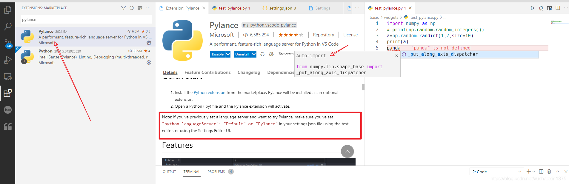vscode_pylance正确启用_xuchaoxin1375的博客-CSDN博客_pylance配置
