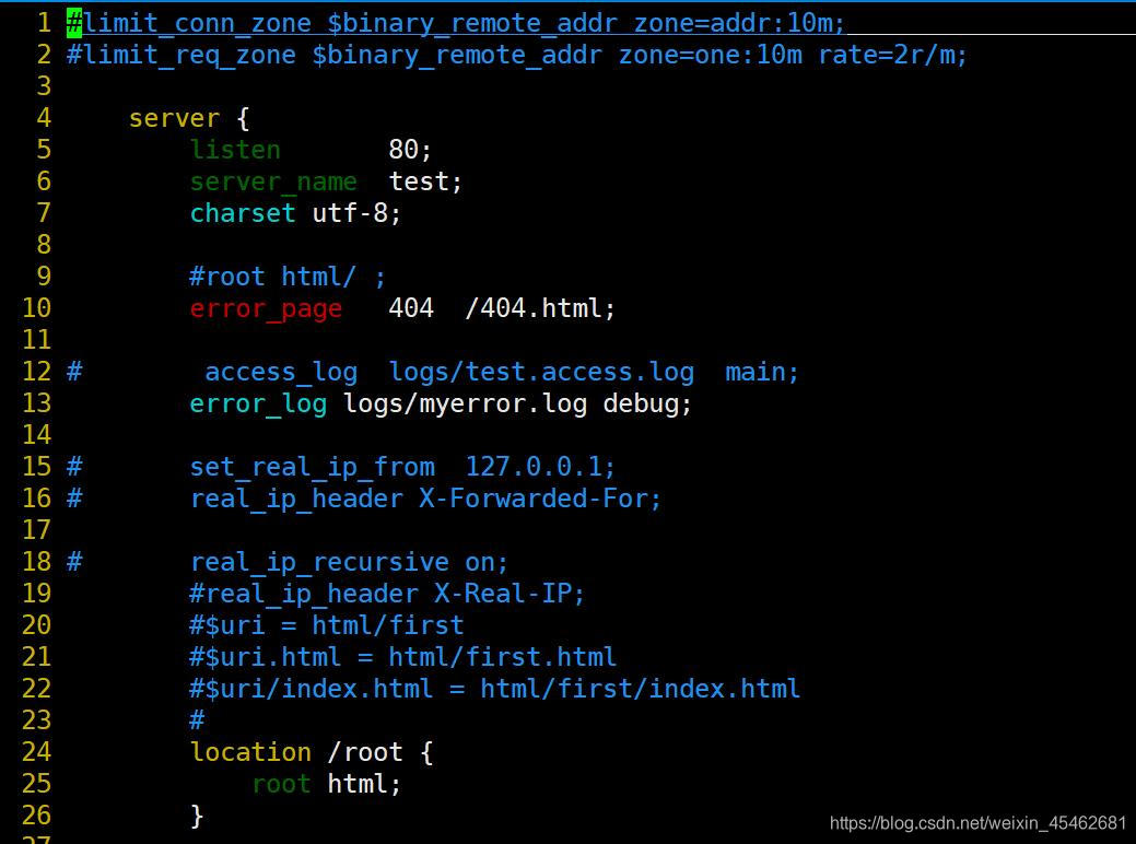 修改后的*.conf可以正确语法高亮了