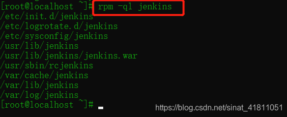 查看Jenkins安装目录信息