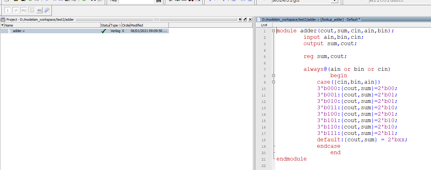 modelsim的基本使用_modelsim更改工作路径-CSDN博客