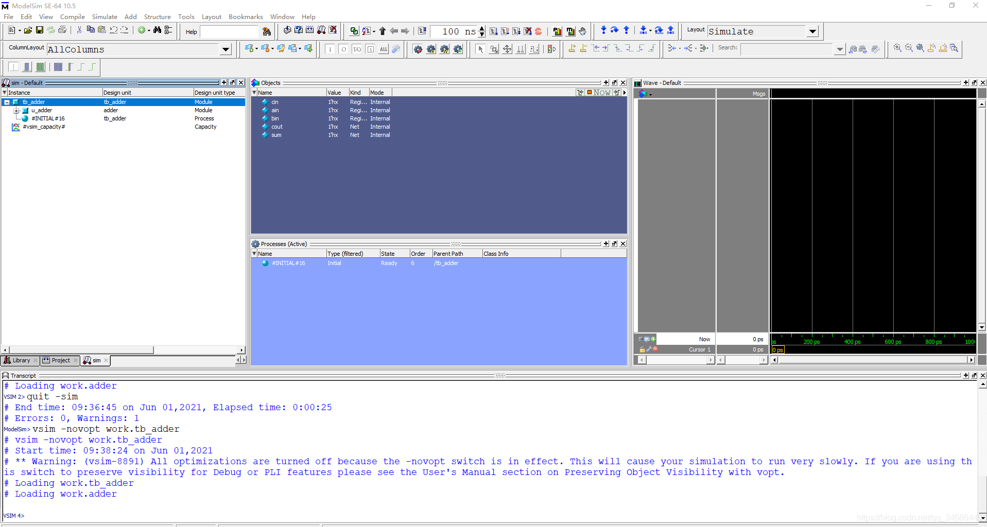 modelsim的基本使用_modelsim更改工作路径-CSDN博客