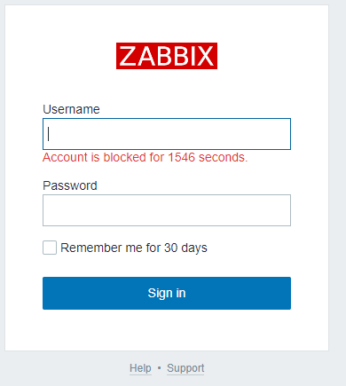 zabbix弱口令整改