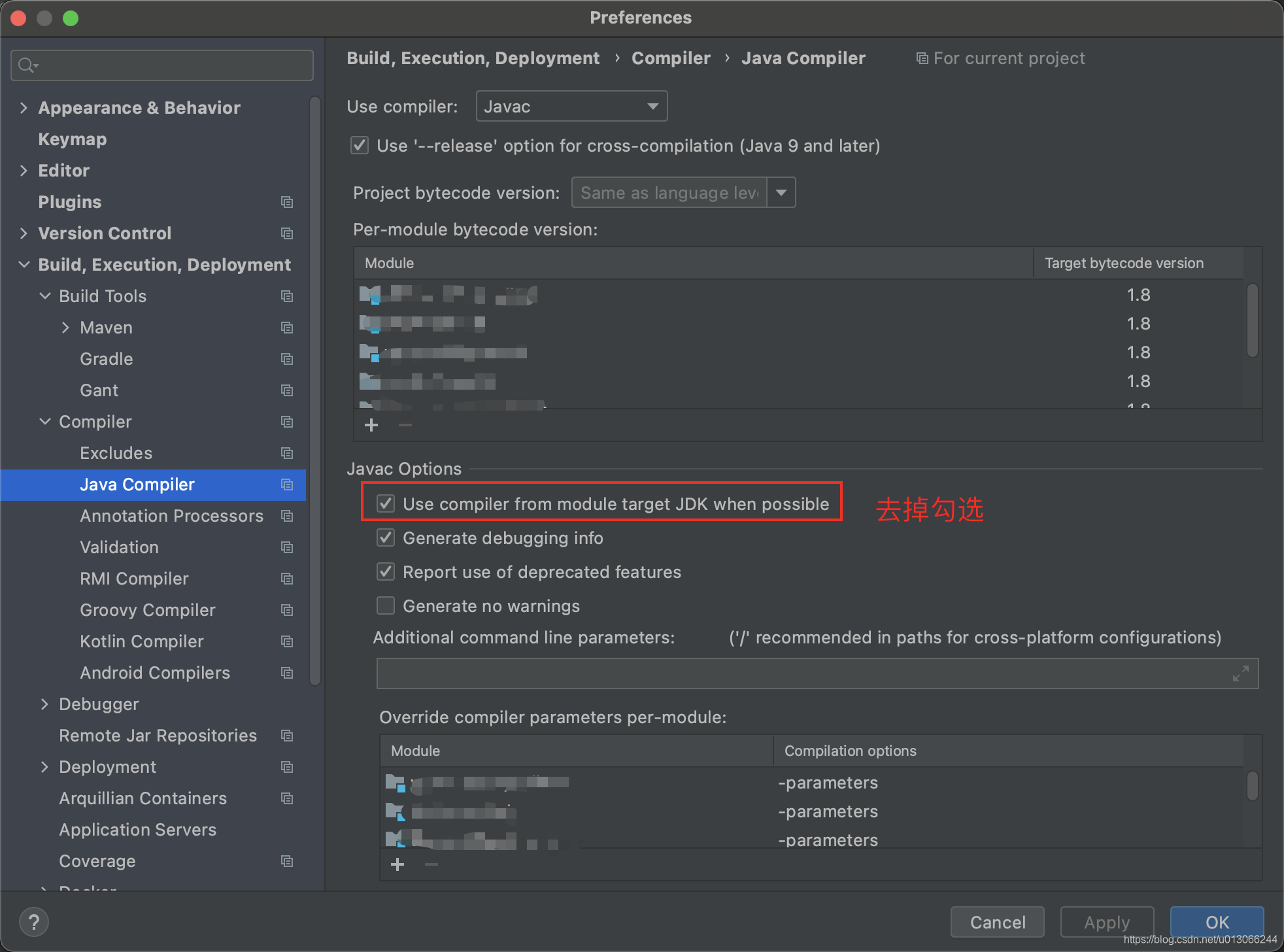 java: Compilation failed: internal java compiler error-CSDN博客