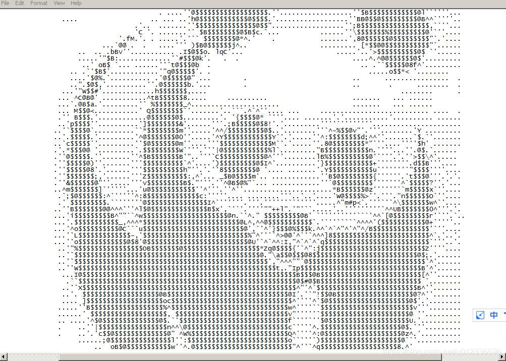 python字符画20210603