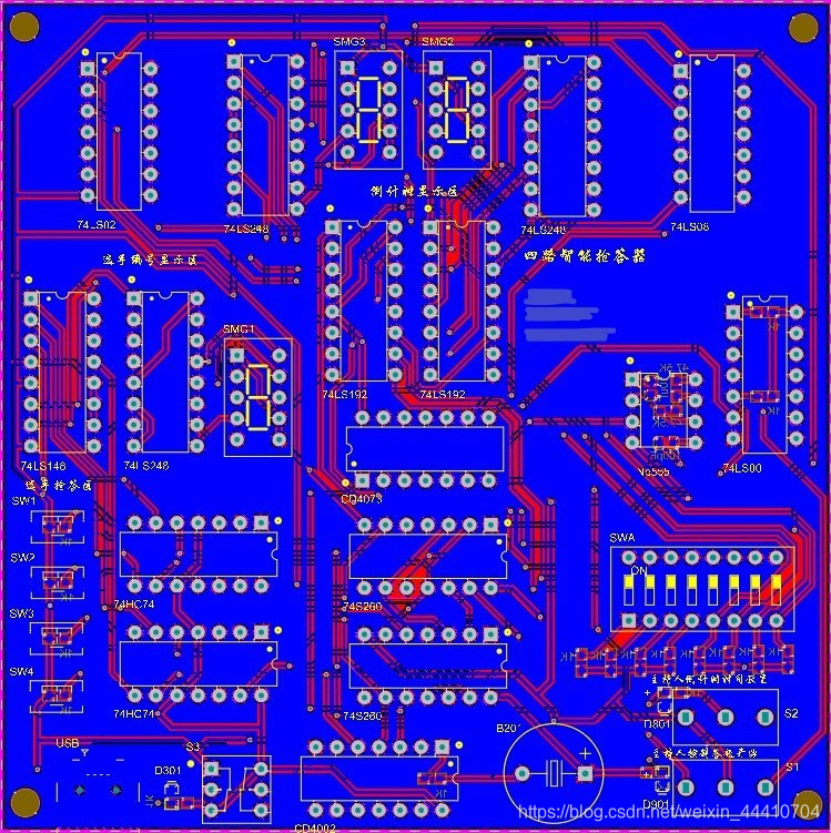 PCB反面2D