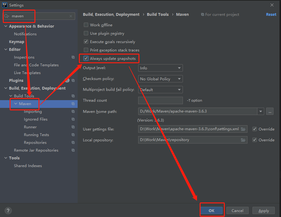 IntelliJ IDEA中Maven依赖不了最新的Snapshot包解决办法_maven snapshot 不更新CSDN博客