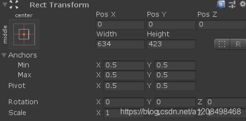 Unity Rectangle Transform 【Unity学习笔记】Rect Transform组件_unity rect transform top-CSDN博客