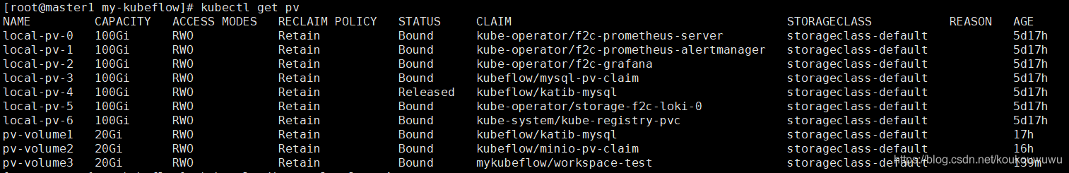 k8s pv 一直是release状态_pv released-CSDN博客
