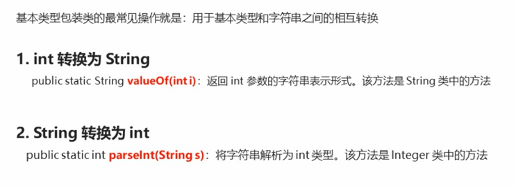 [Java基础]int和String的相互转换