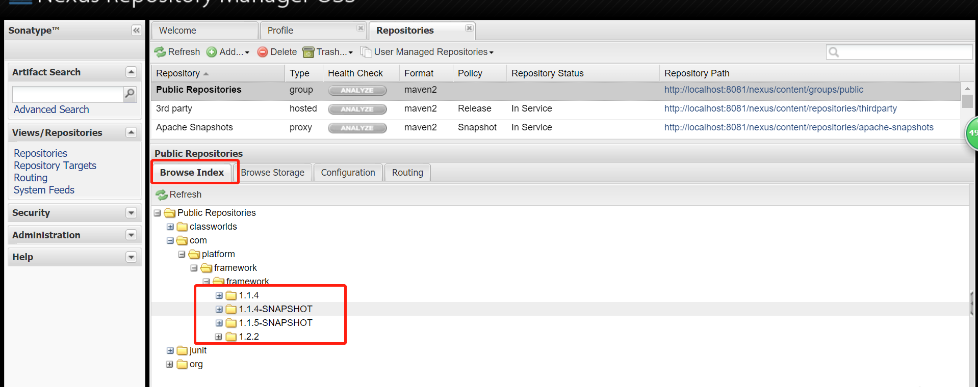 详解本地maven私服nexus安装及上传jar包snapshots快照_nexus snapshotCSDN博客