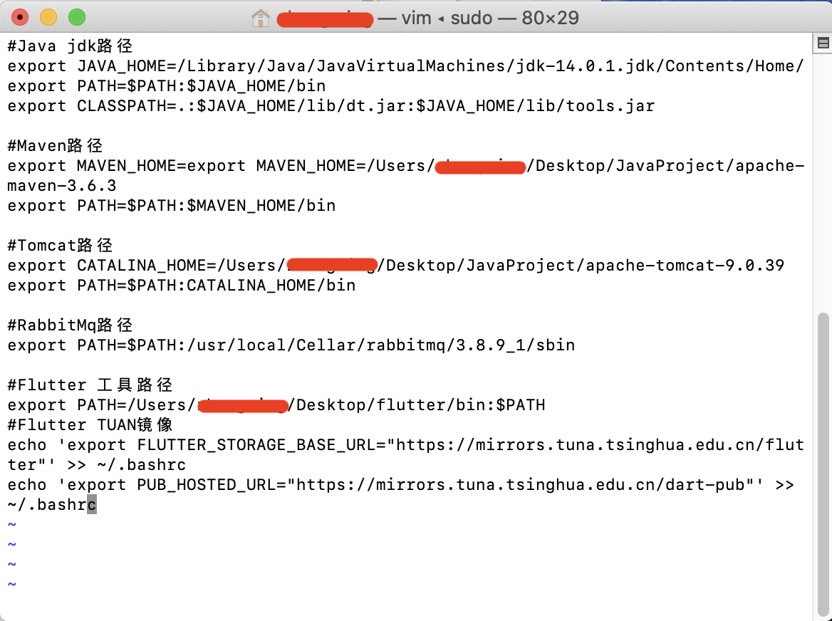 Mac设置环境变量