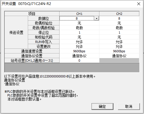 三菱Q系列PLC QJ71C24-R2模块的串口232通信_g.cprtcl指令详解_