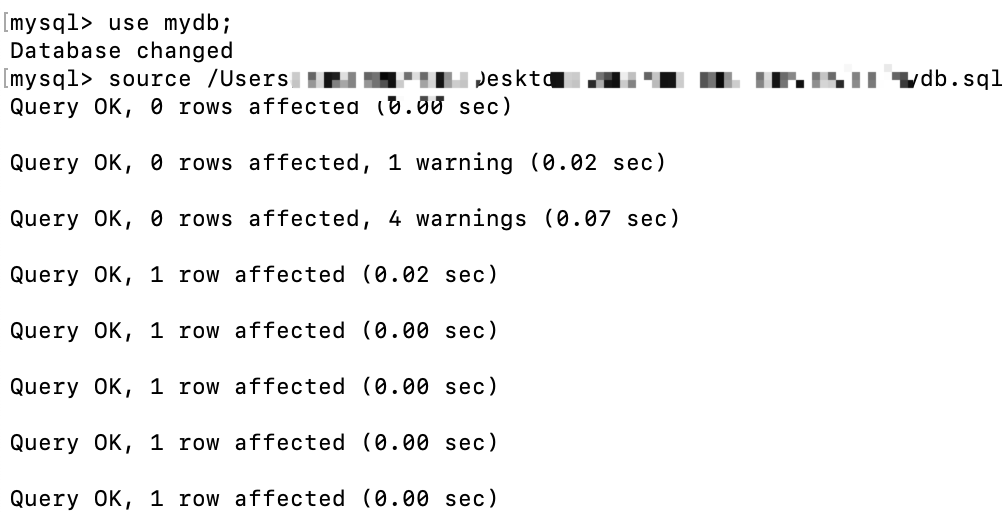 Mysql导入文件出现错误ERROR 1046 (3D000):no database selected_error 1046 (3d000 ...