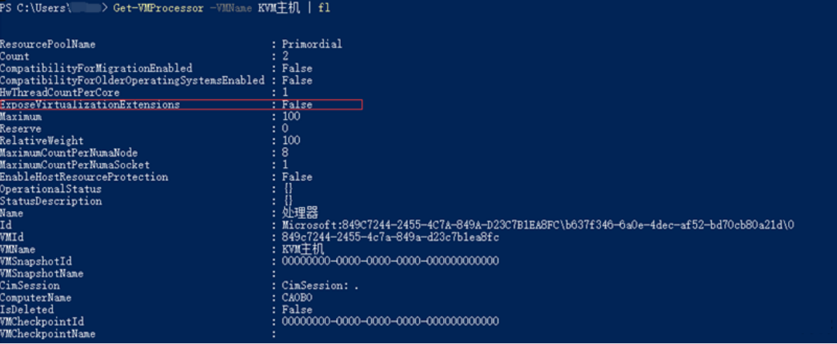 Hyper-V Turn on Nested Virtualization - Programmer Sought