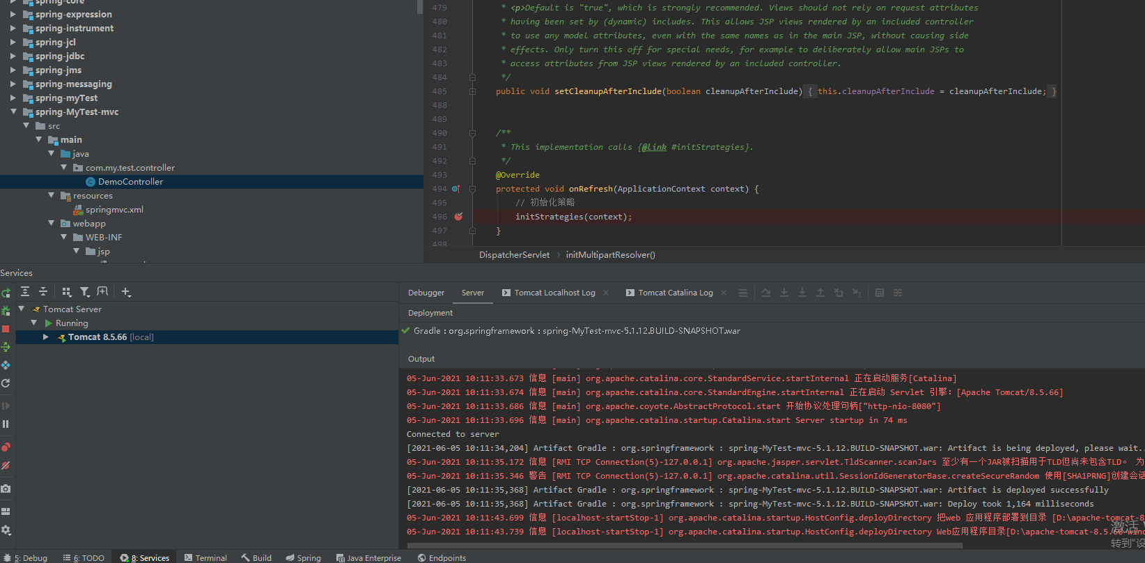 Seven, Spring MVC source code learning ...