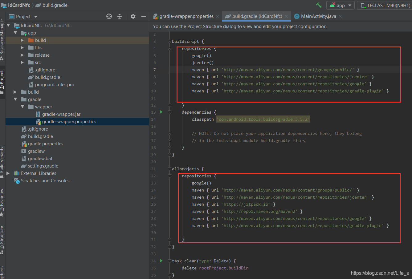 Caused by: org.gradle.api.resources.ResourceException: Could not get ...