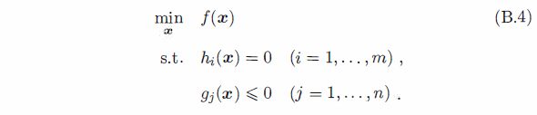 拉格朗日乘子法 (Lagrange multipliers)