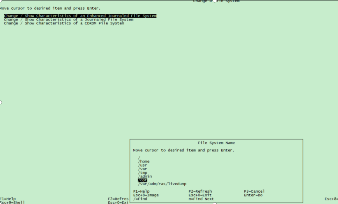 AIX系统修改文件系统的方法_aix chfsCSDN博客
