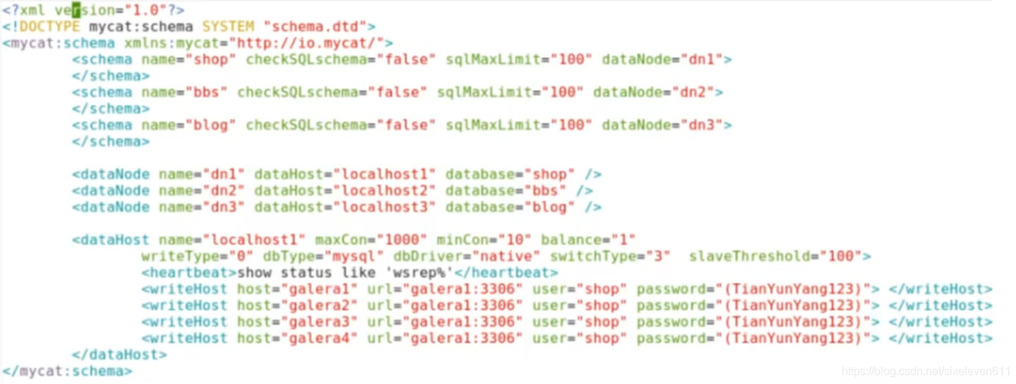 数据库应用——MyCat代理MySQL集群