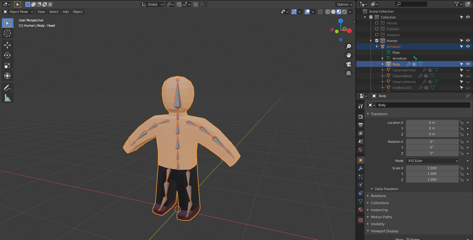 blender model