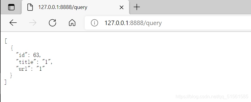 Python+Flask+Mysql搭建一个简单本地服务器及后台服务API接口_本地后台服务器搭建-CSDN博客
