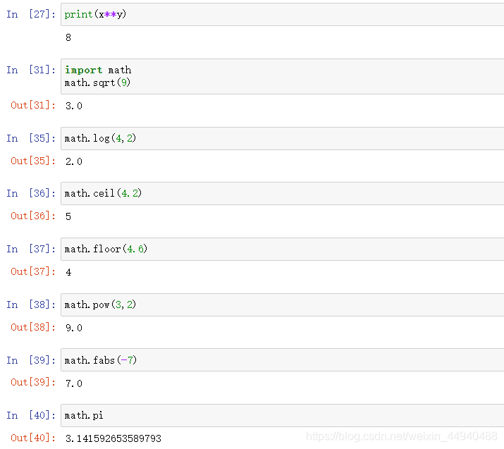 3 Python标准库 Math库的使用 简时刻的博客 程序员信息网 Python使用math库 程序员信息网