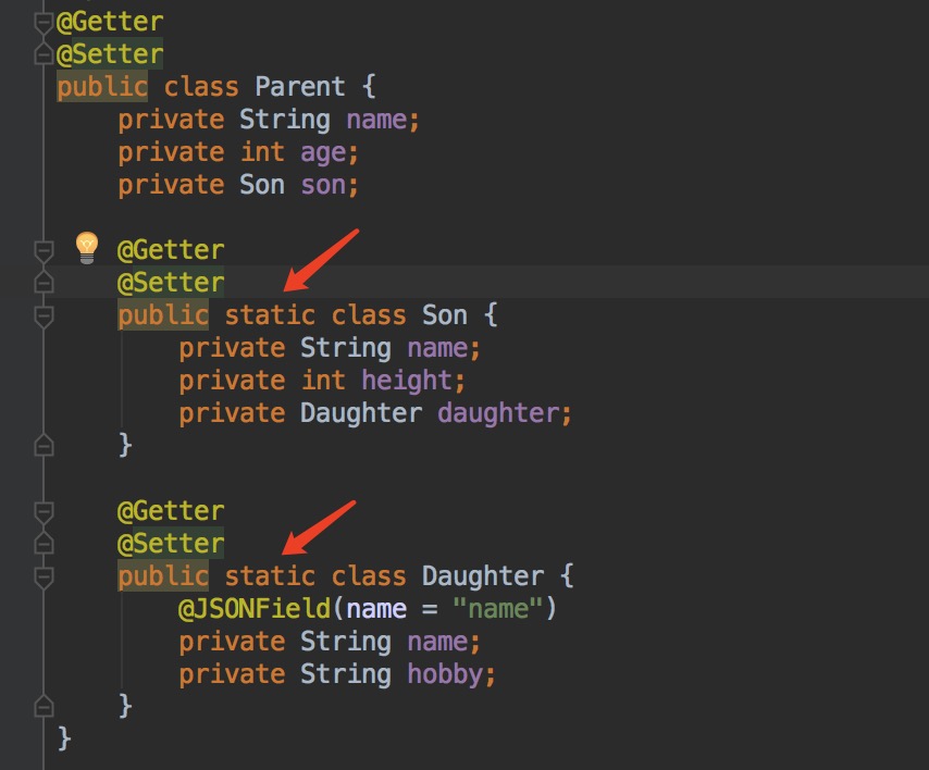 fastjson反序列化异常解决方案（内部类反序列化失败问题） java.lang.IllegalArgumentException