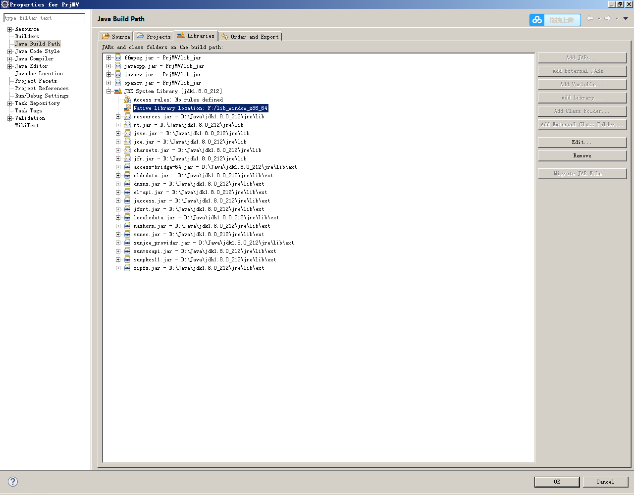 java.lang.UnsatisfiedLinkError no jnijavacpp in java.library.pathCSDN博客
