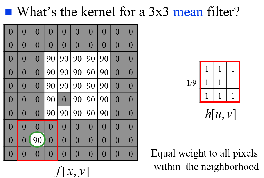 Mean filter 和 Gaussian filter对比_mean filter and gaussian filterCSDN博客