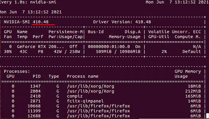 查看版本 我的电脑hp cuda,cudnn,pytorch,nvidia驱动 遇到问题 已解决 nvidia driver on your system is too old