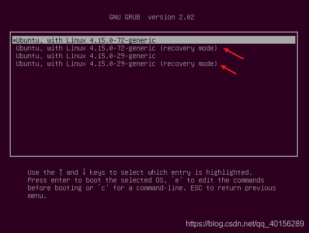 Ubuntu 如何进入Recovery Mode获取无密码root权限_ubuntu recovery mode-CSDN博客