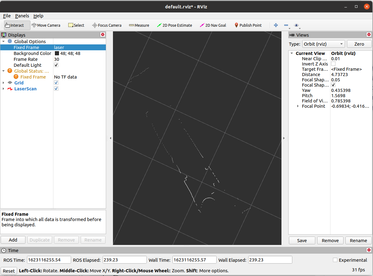 hector建图(ubuntu20.04pc 树莓派4b rplidar a1)