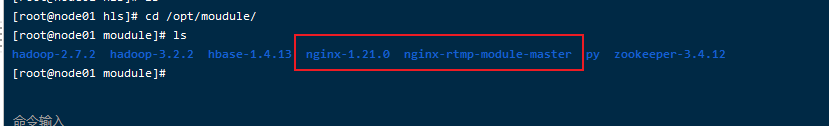 nginx 我的已经安装好了