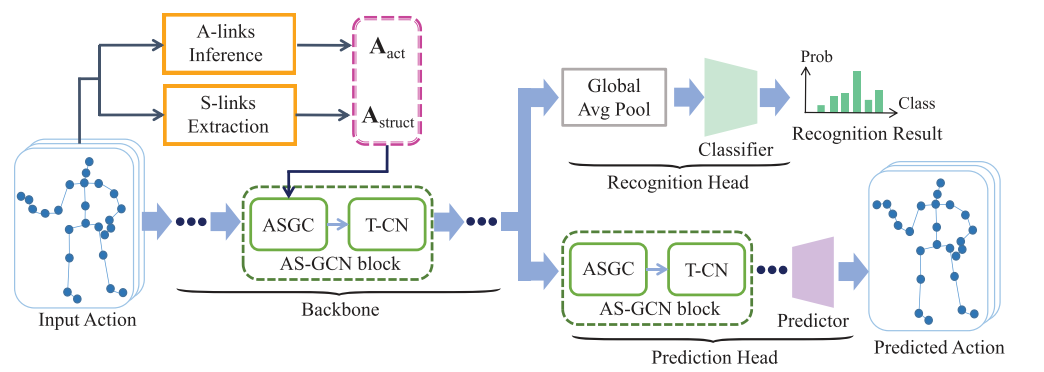 论文阅读：Actional-Structural Graph Convolutional Networks for Skeleton ...