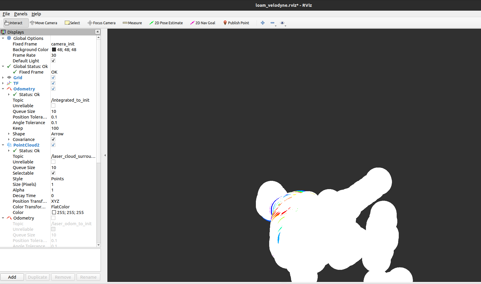 loam:ubuntu20.04下的编译与运行
