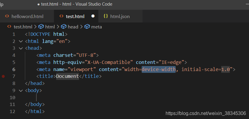 vscode中如何创建自定义html模板_vscode创建html 自带模板-CSDN博客