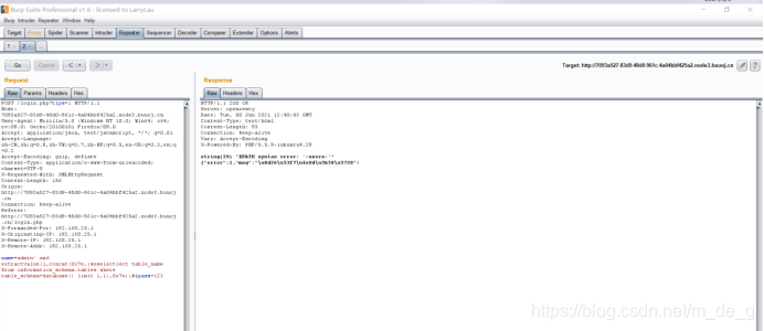 CTF刷题记录Buuctf-N1BOOK-sql2